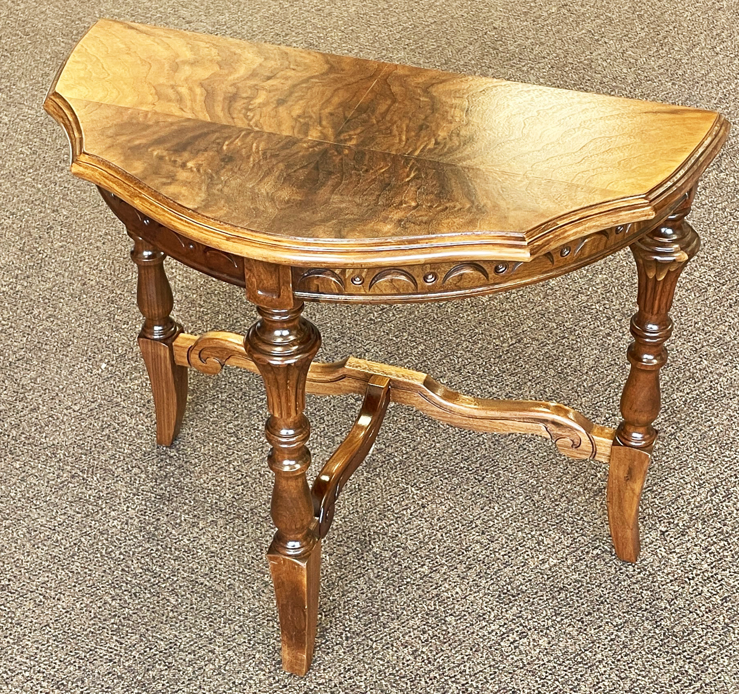 Stunning Wall Table Wall Table Refinished